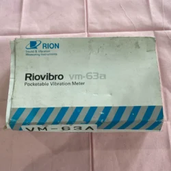 RION VM-63A Vibration Meter for Motor and Pump Testing
